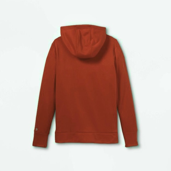 All in Motion™ Boys' Tech Fleece Hooded Sweatshirt - Copper Clay - Picture 2 of 3